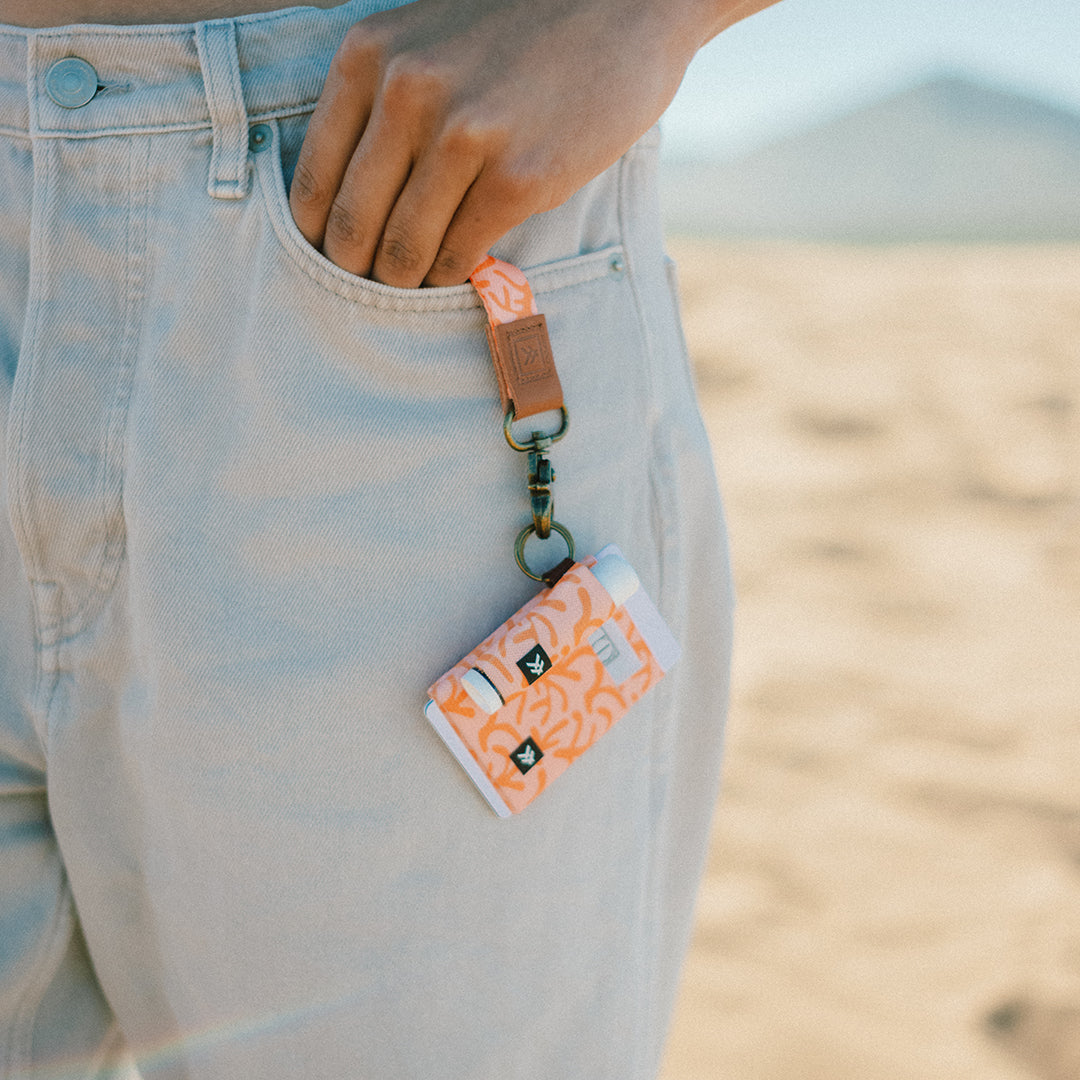 Chapstick Holder Keychain - Coral Reef - Thread®