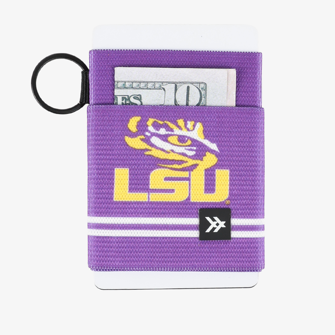 Elastic Wallet - LSU Purple - Thread®