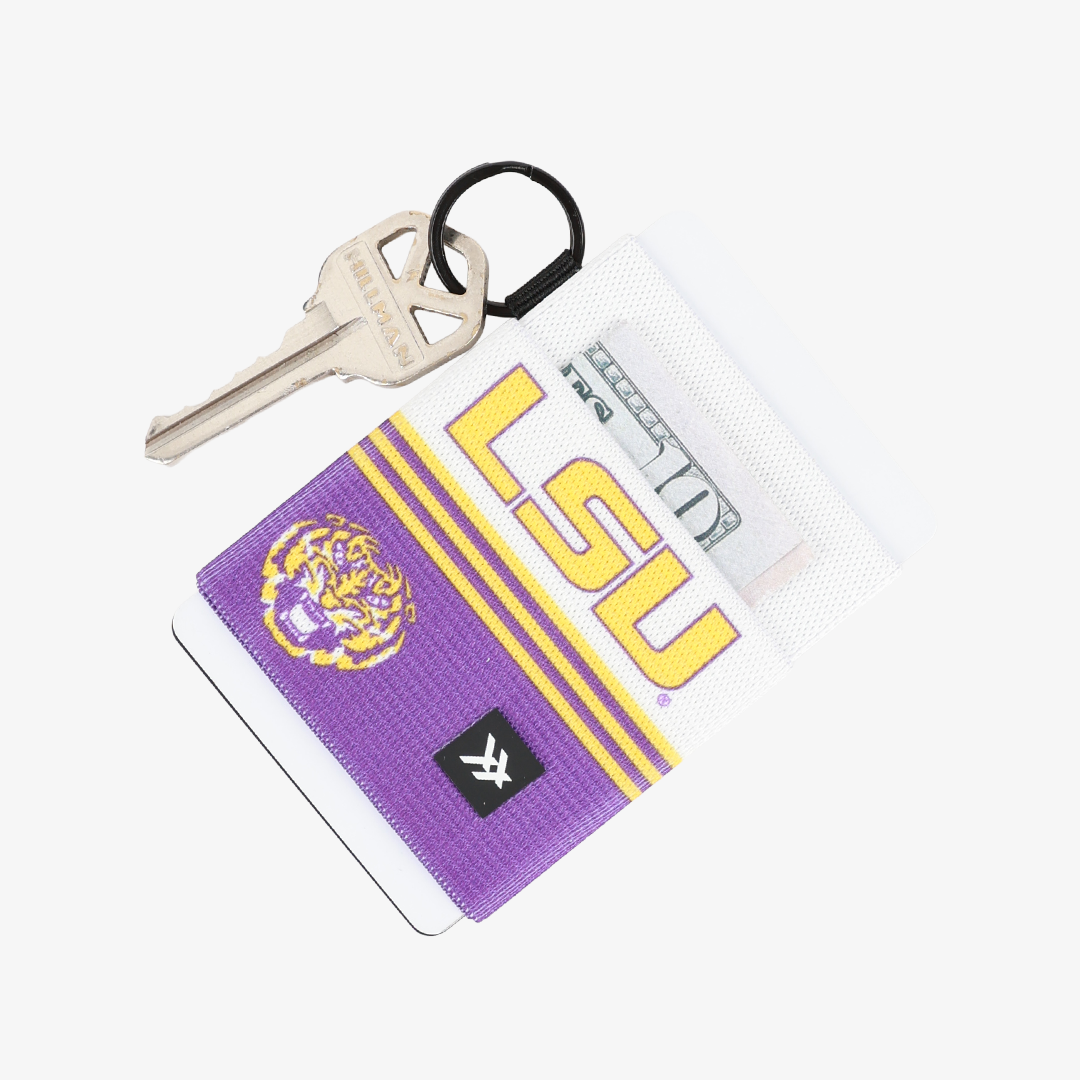 Elastic Wallet - LSU White - Thread®