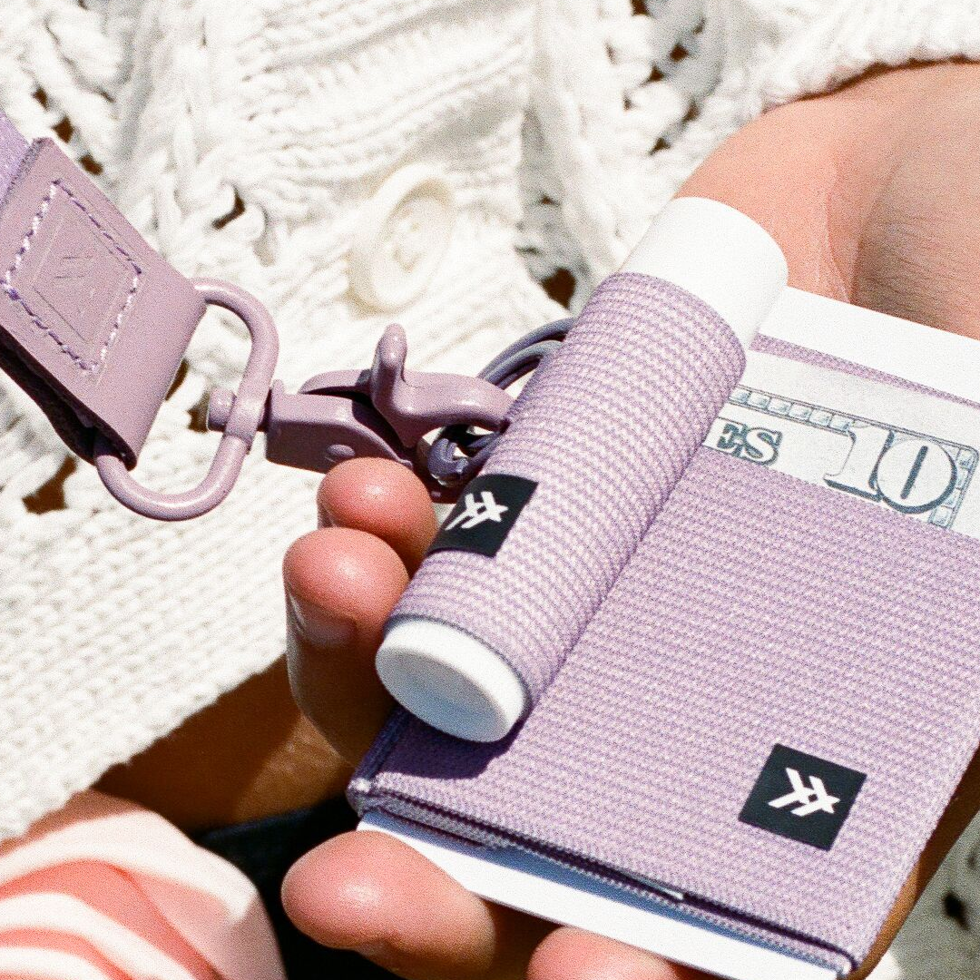 Chapstick Holder Keychain - Mauve - Thread®
