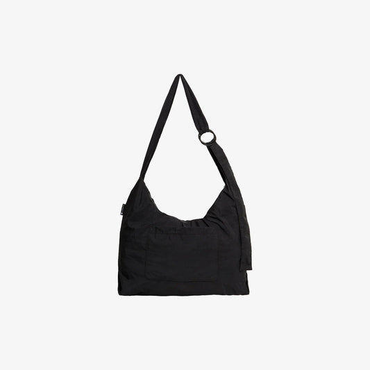 Small Slouchy Shoulder Bag - Black - Thread®