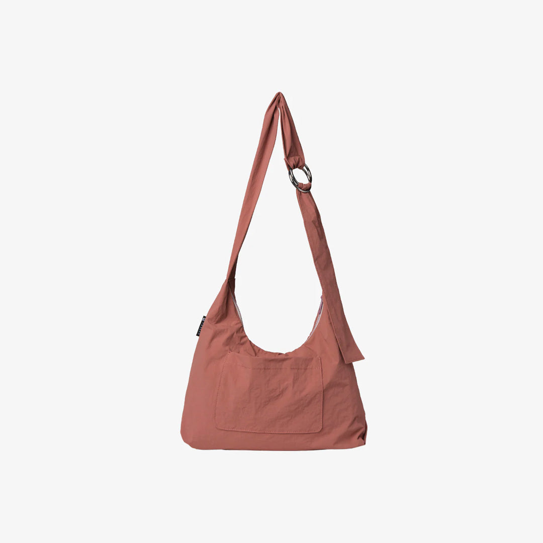 Small Slouchy Shoulder Bag - Mauve - Thread®