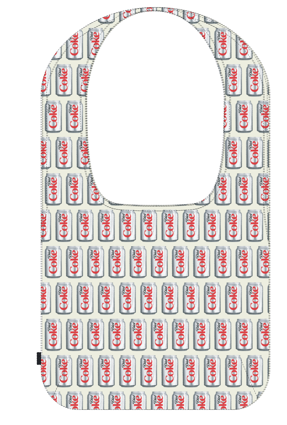 Diet Coke Cans - Packable Tote Bag