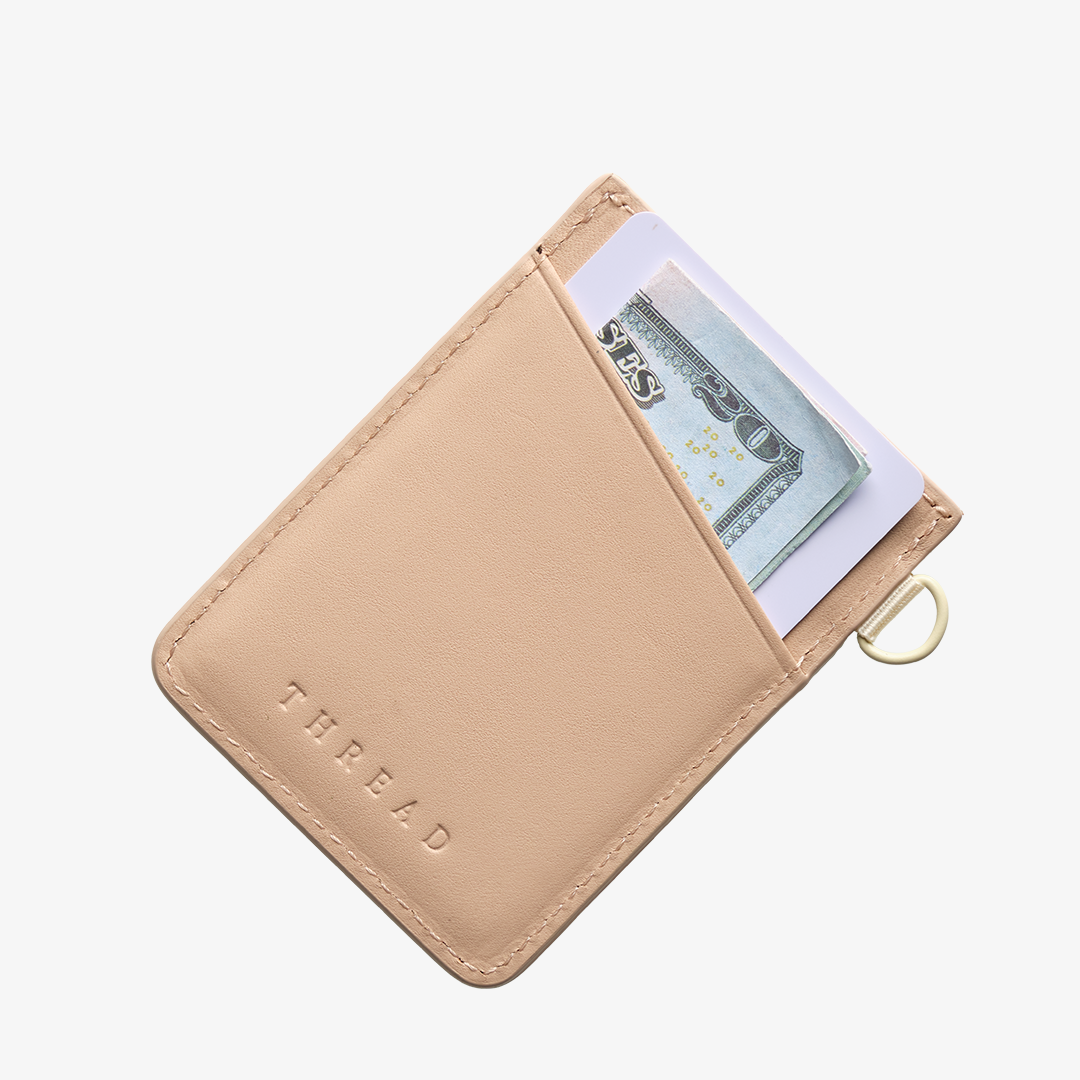 Vertical Leather Wallet - Phoebe - Thread®