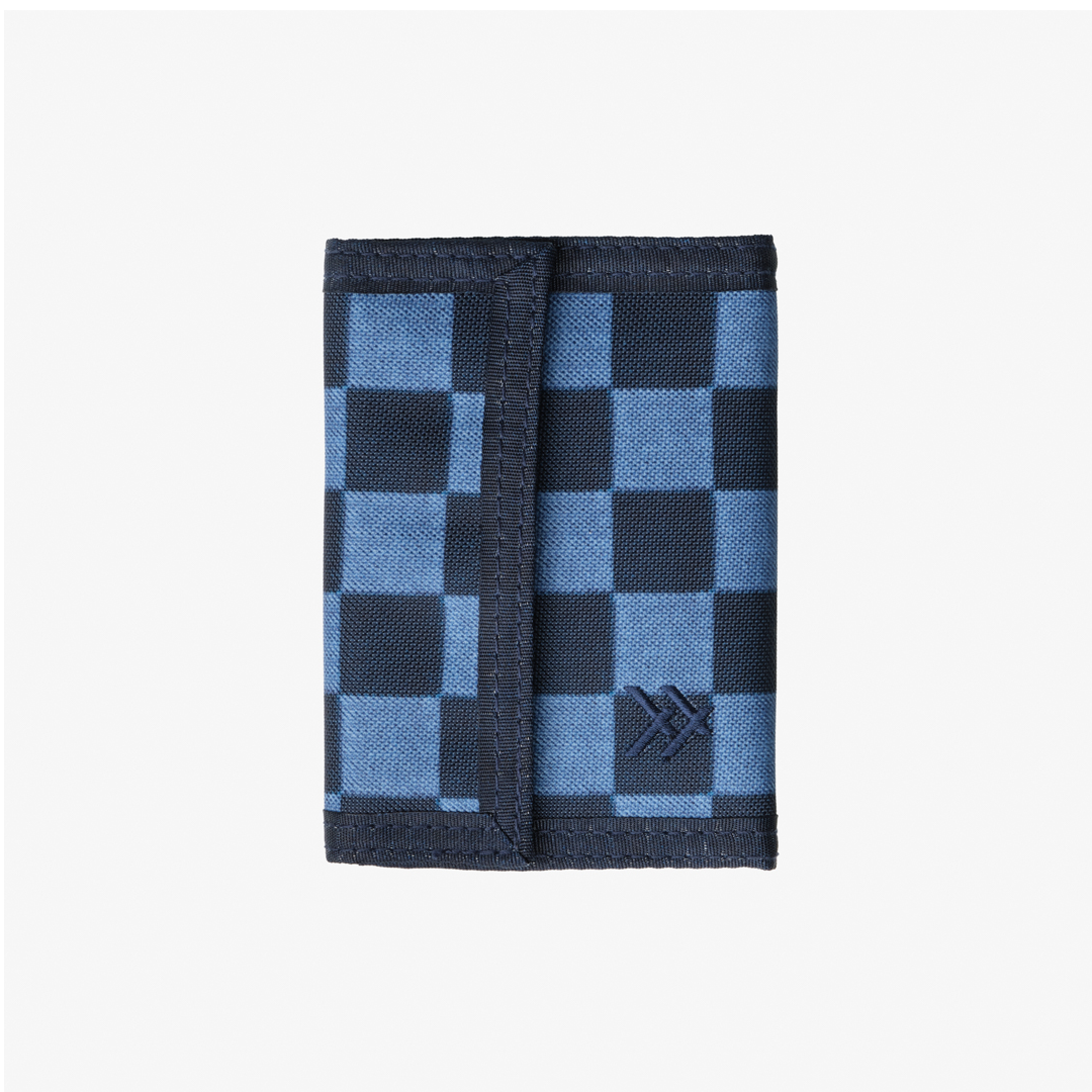Velcro Bifold Wallet - Denim Check - Thread®