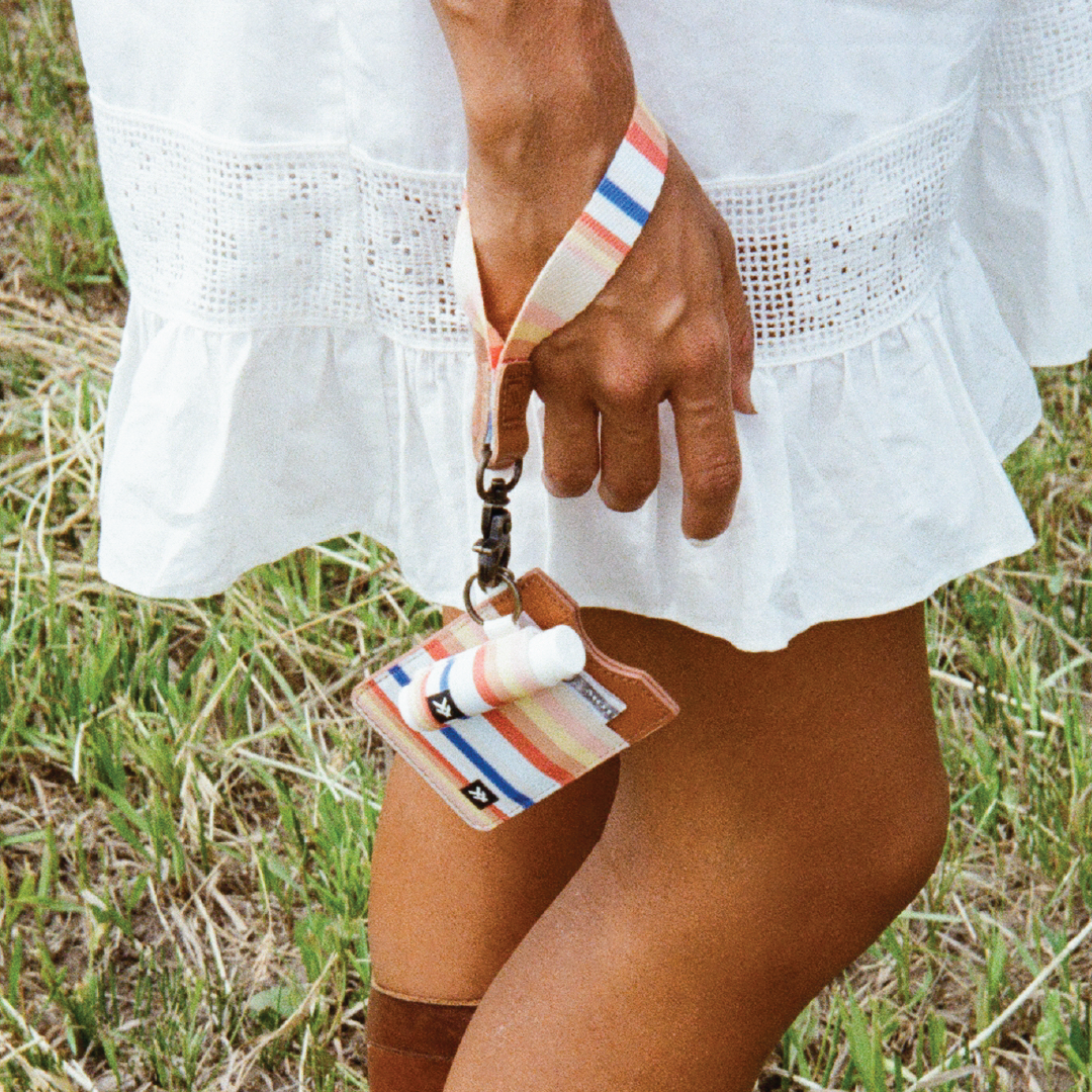 Chapstick Holder Keychain - Renae Peach - Thread®