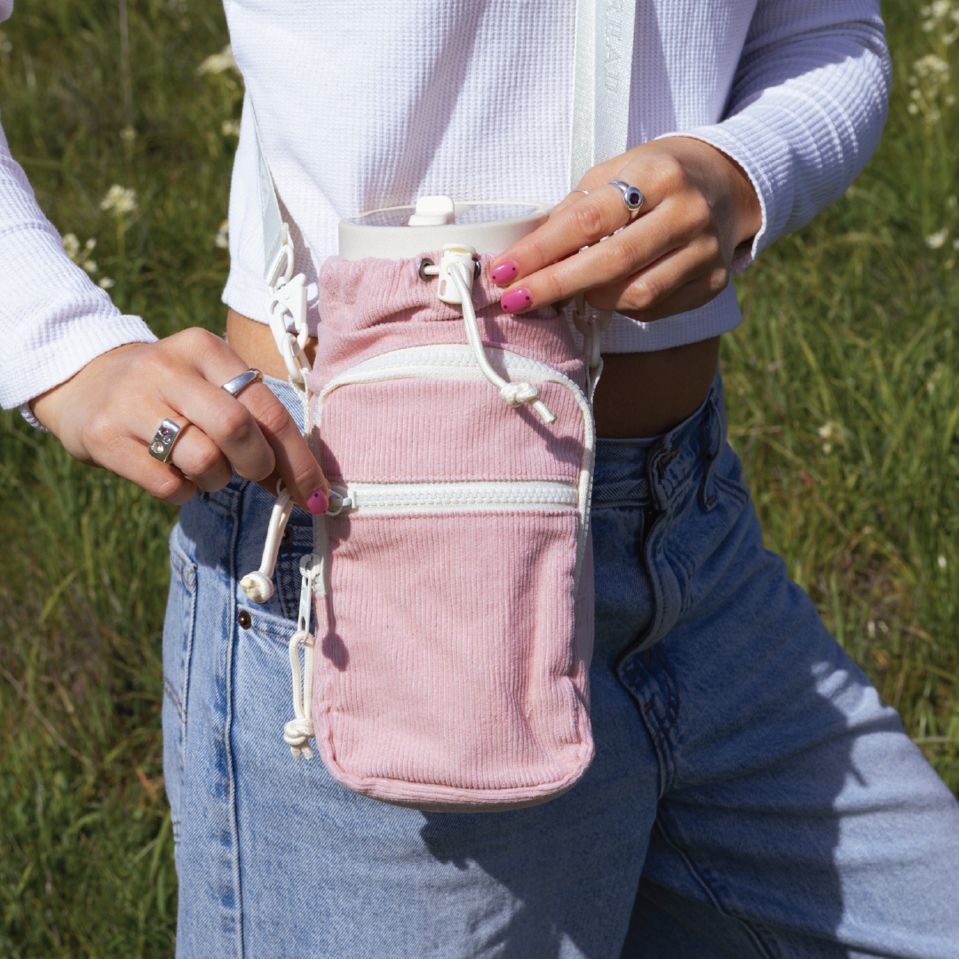 Water Bottle Sling Bag - Rose Dust - Thread®