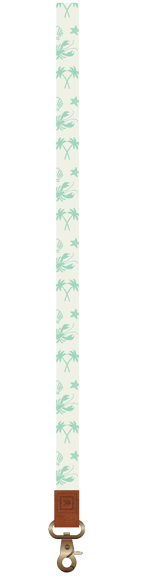 Saltwater Mint Neck Lanyard