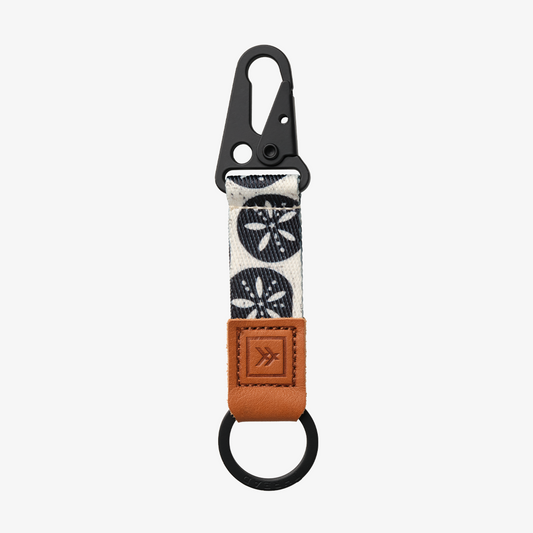 Keychain Clip - Sand Dollar Black - Thread®