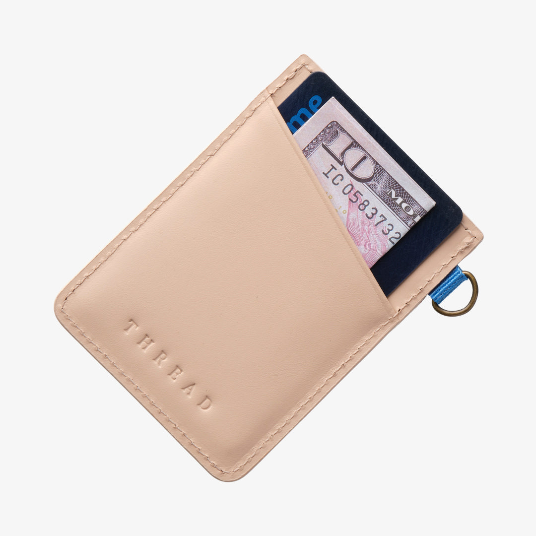 Vertical Leather Wallet - Scout Royal - Thread®
