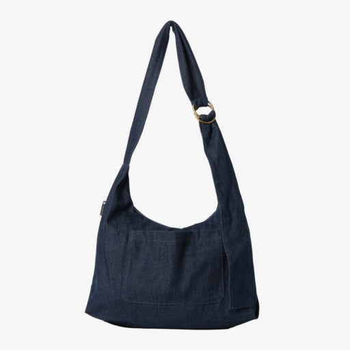 Denim - Large Slouchy Shoulder Bag