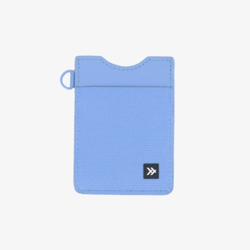 Cornflower Vertical Leather Wallet