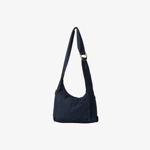 Denim - Small Slouchy Shoulder Bag