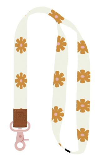 Daisy Neck Lanyard