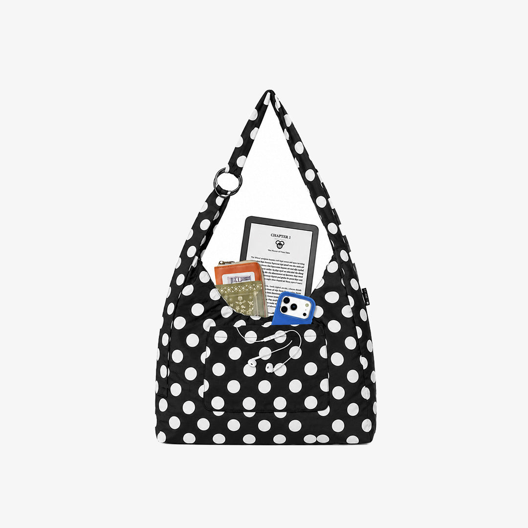 Small Slouchy Shoulder Bag - Polka Dot - Thread®