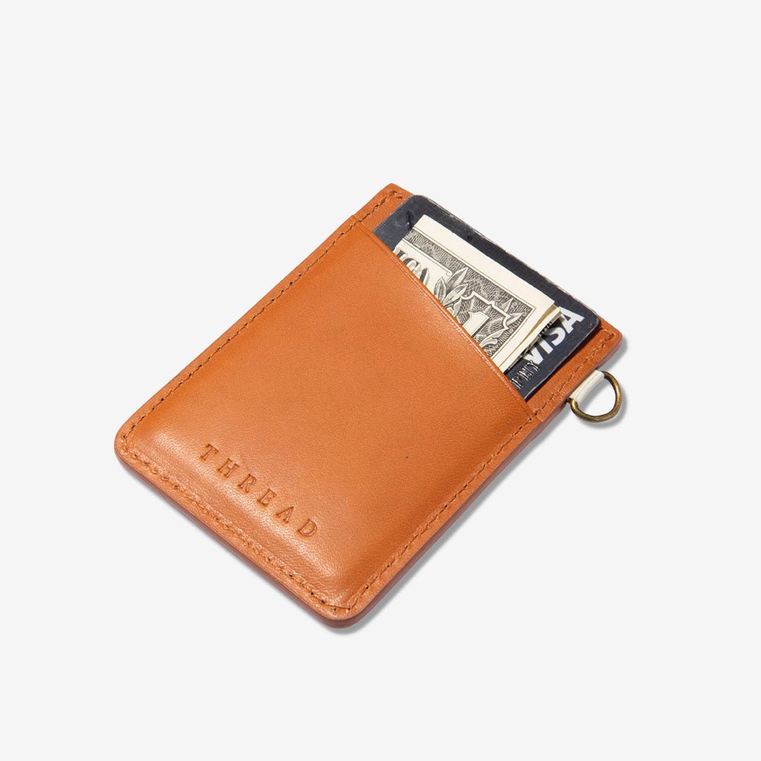 Vertical Leather Wallet - Arches - Thread®