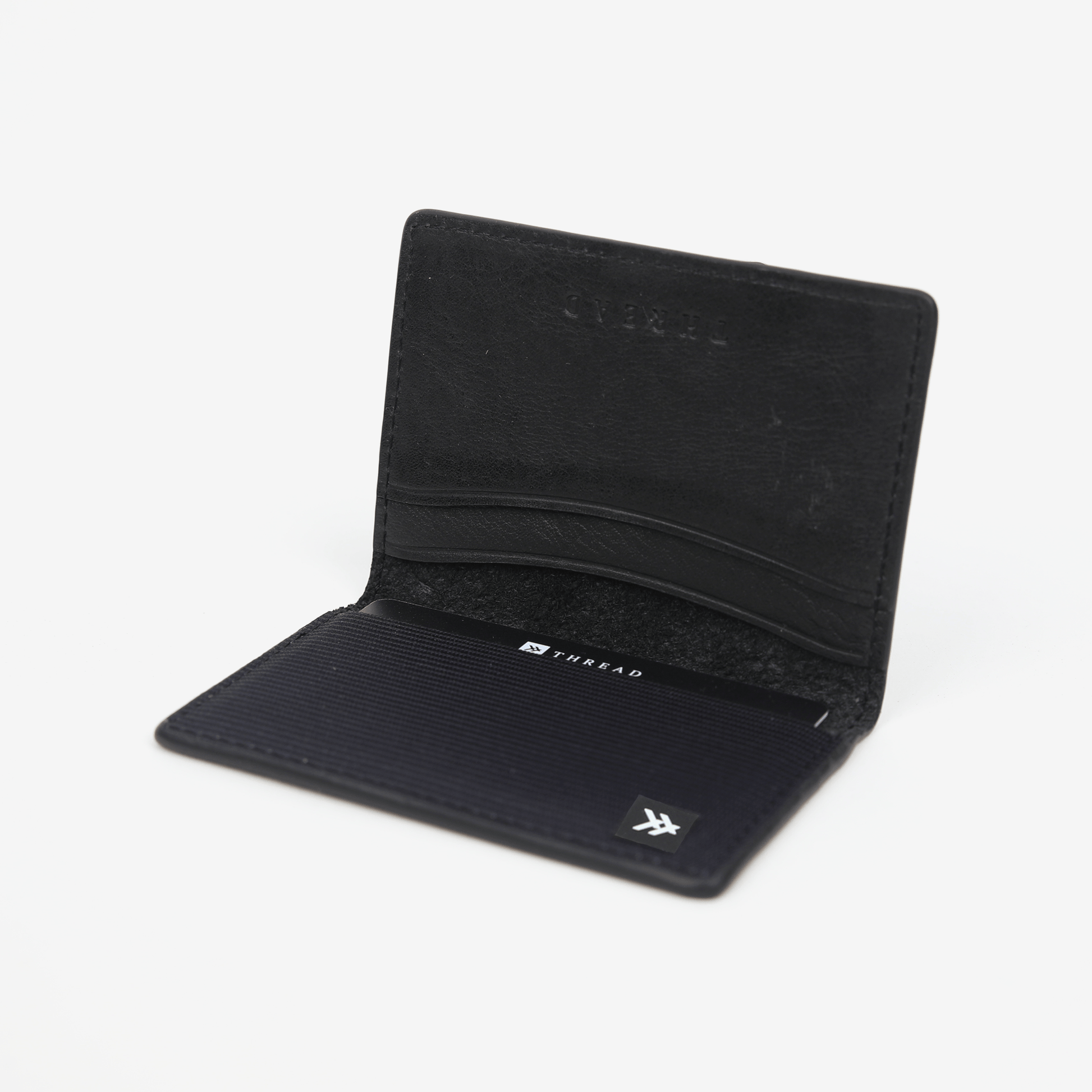 Leather Bifold Wallet - Black - Thread®