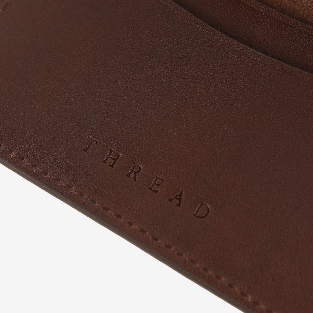 Leather Bifold Wallet - Chocolate - Thread®
