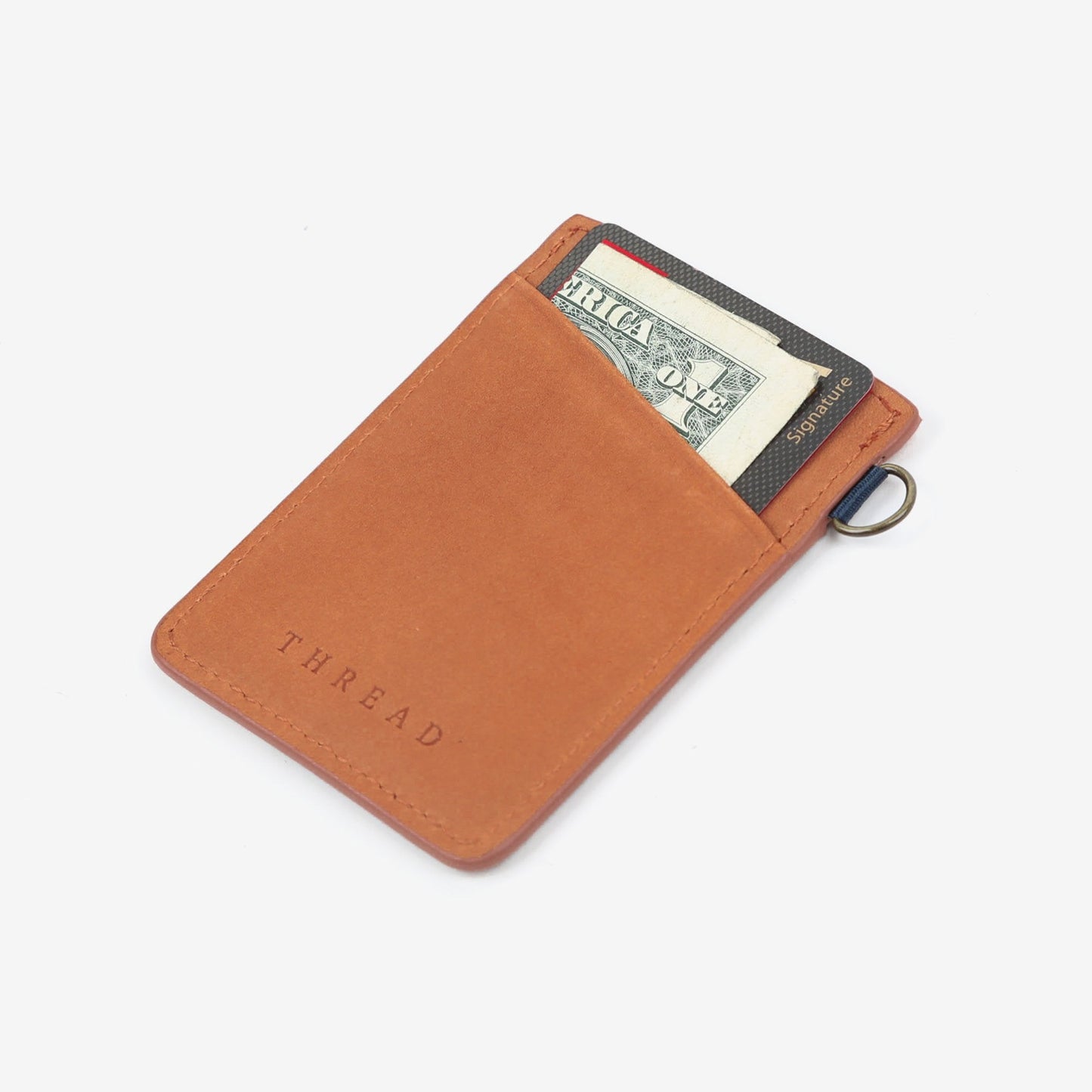 Vertical Leather Wallet - Emmeline - Thread®