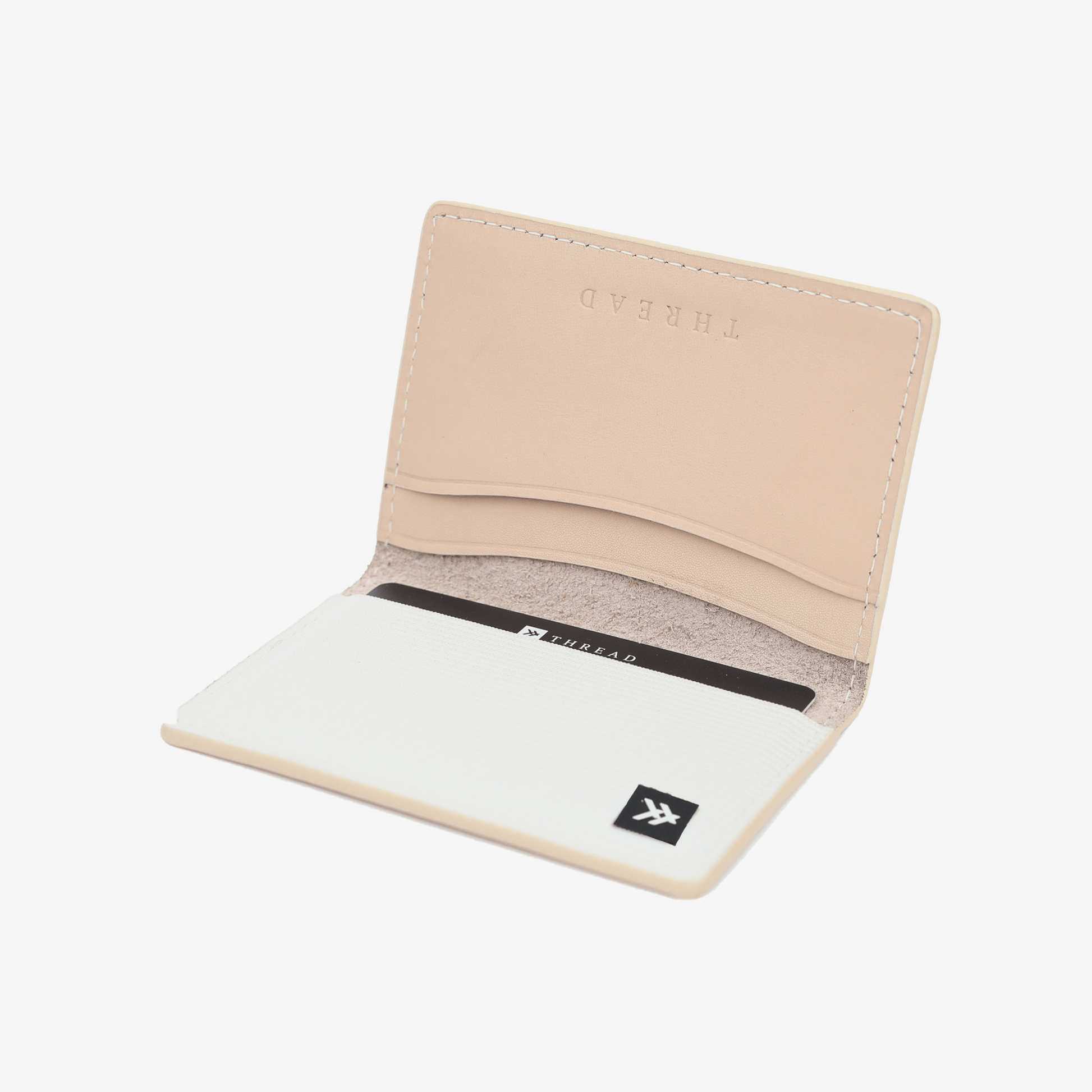 Leather Bifold Wallet - Off White - Thread®
