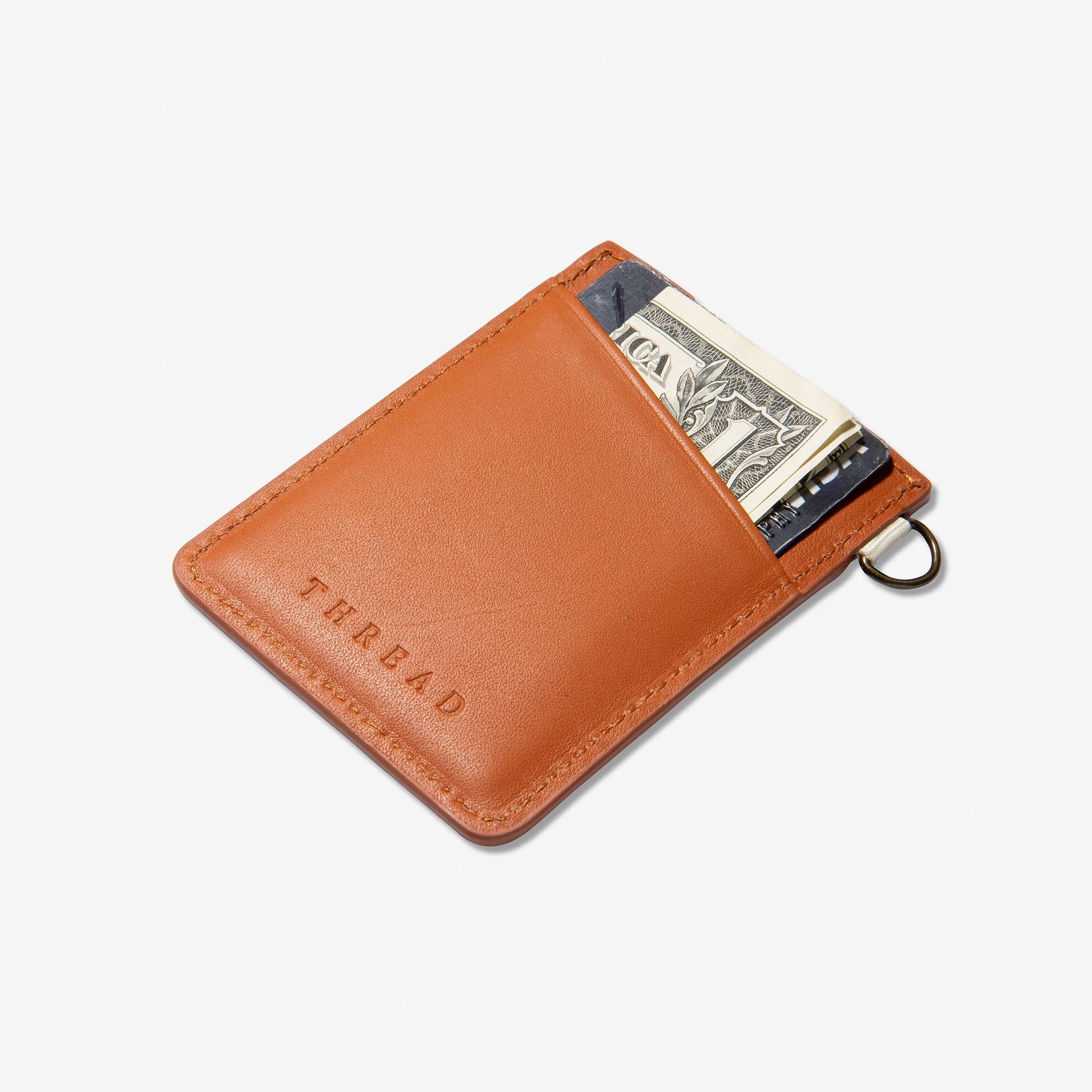 Vertical Leather Wallet - Renae - Thread®