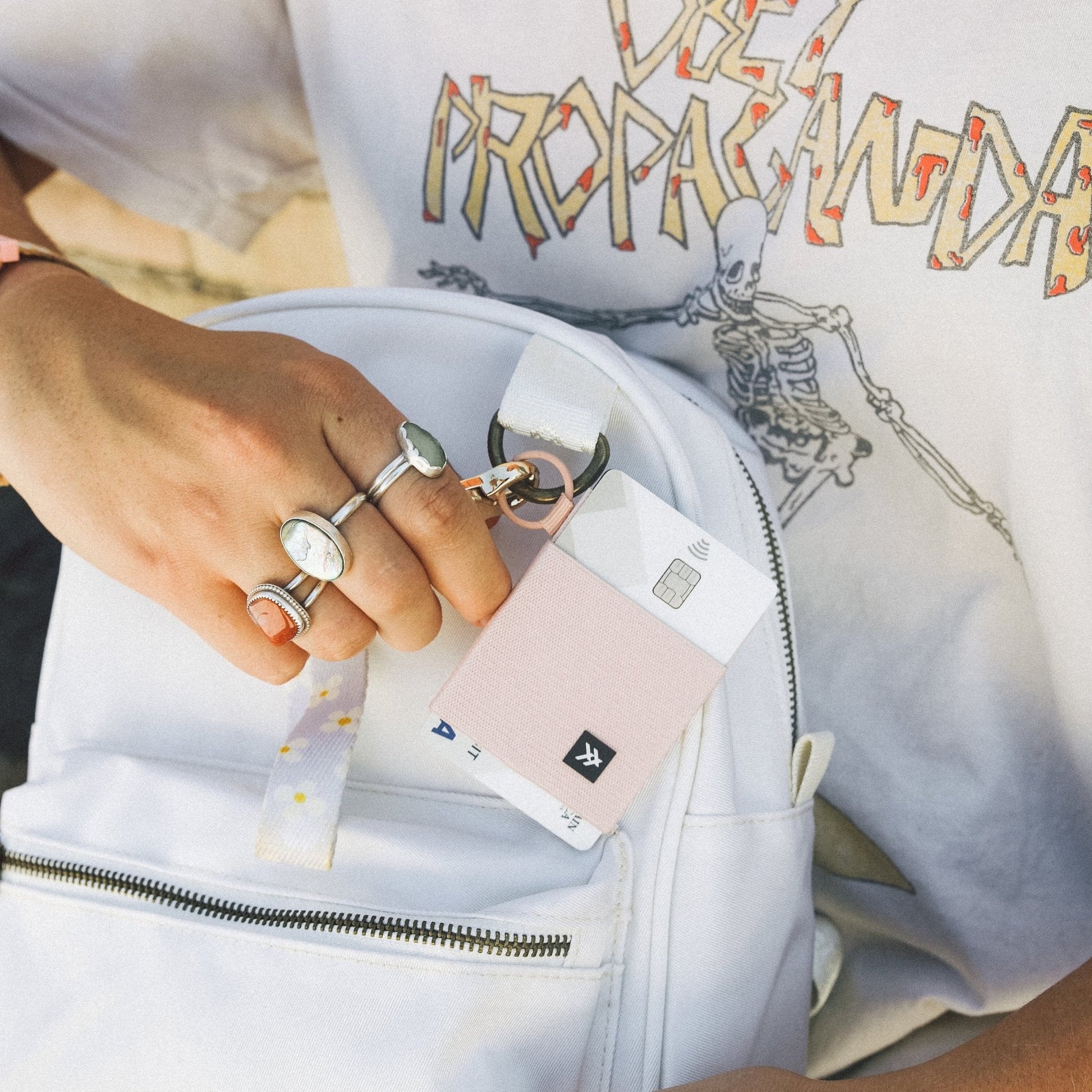 Elastic Wallet - Rose Dust - Thread®