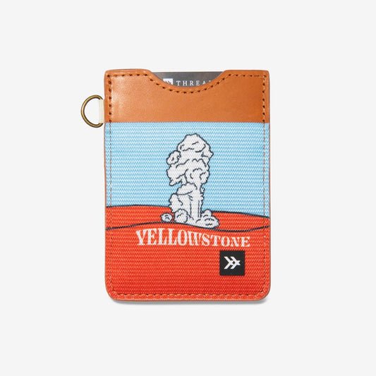 Vertical Leather Wallet - Yellowstone - Thread®