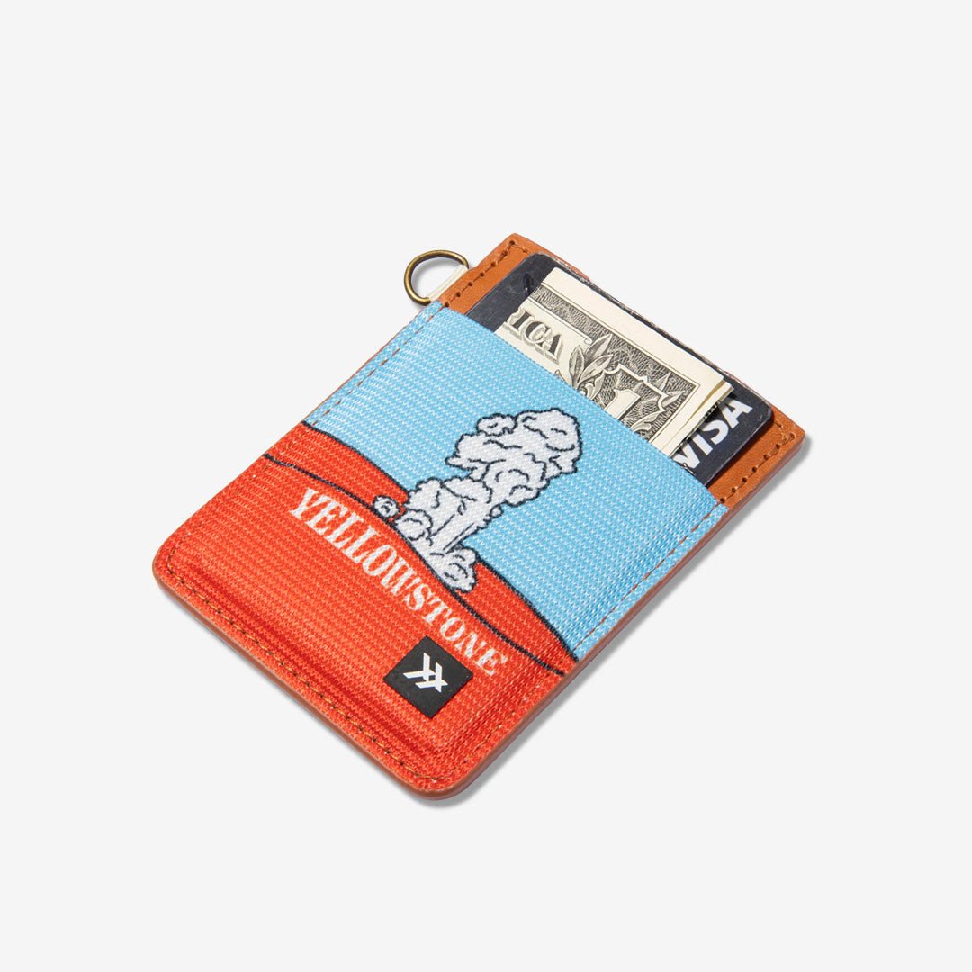 Vertical Leather Wallet - Yellowstone - Thread®