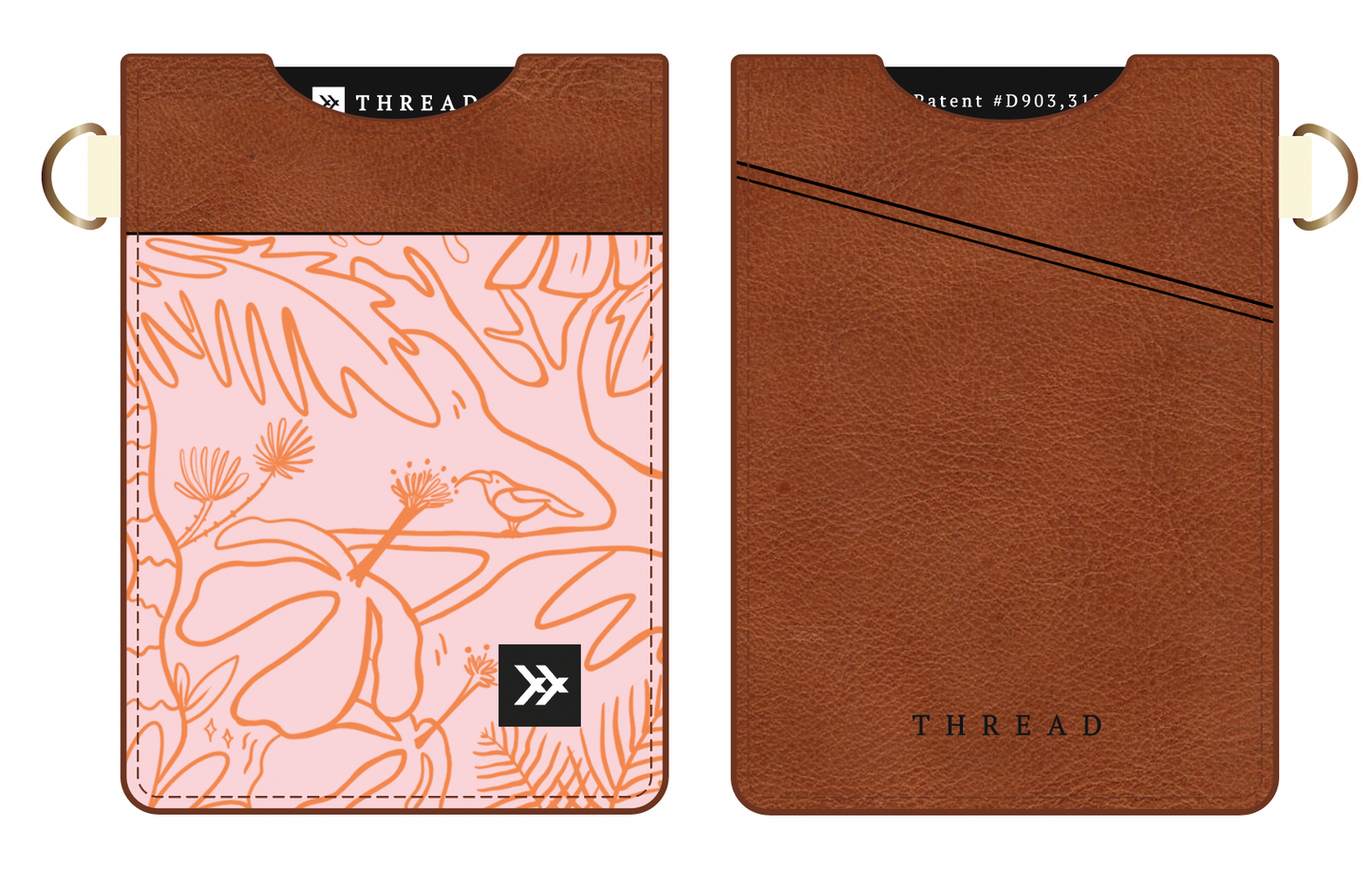 Velzy Vertical Leather Wallet