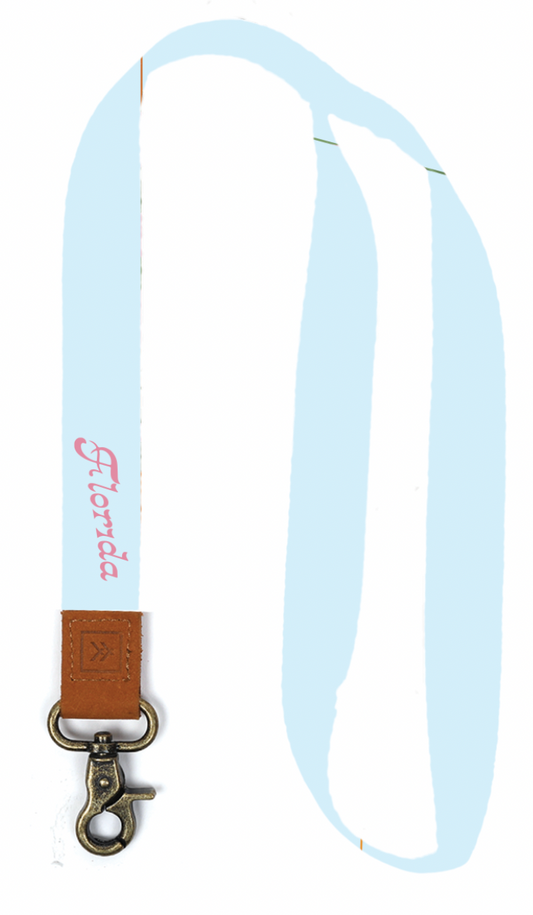 Seaside Blue Neck Lanyard