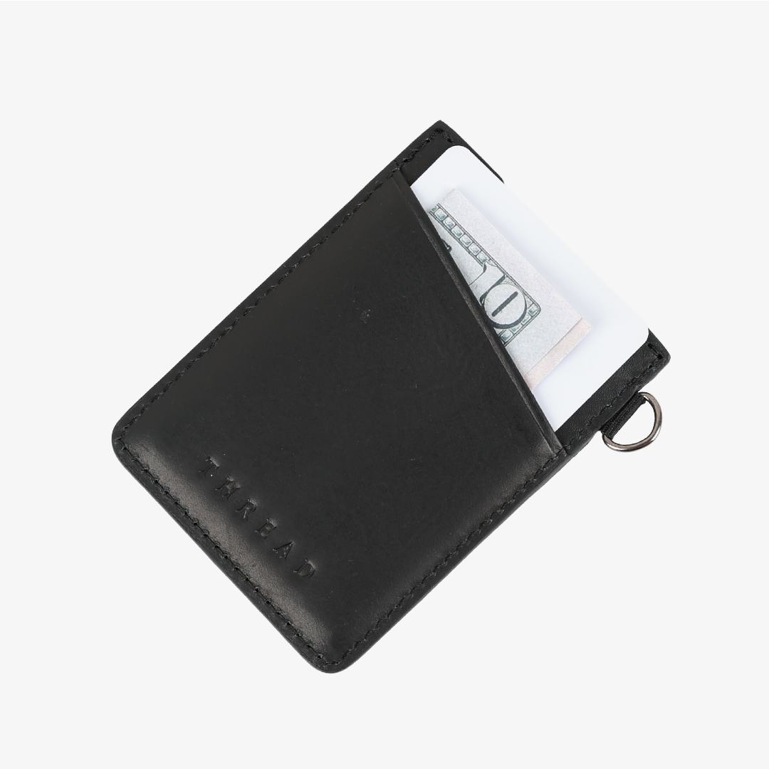 Vertical Leather Wallet - SVU Stripes - Thread®