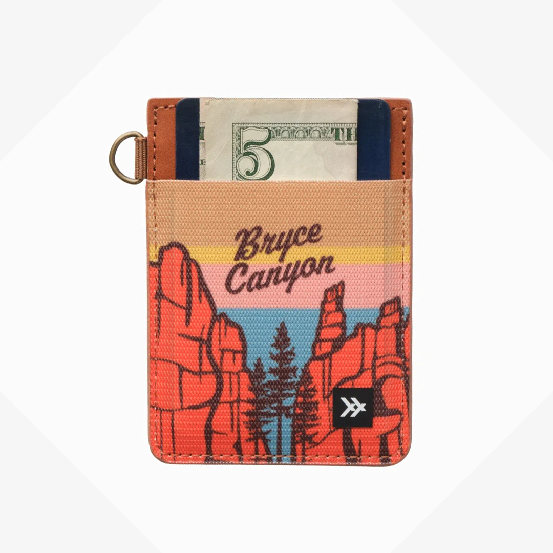 Bryce Canyon Vertical Leather Wallet
