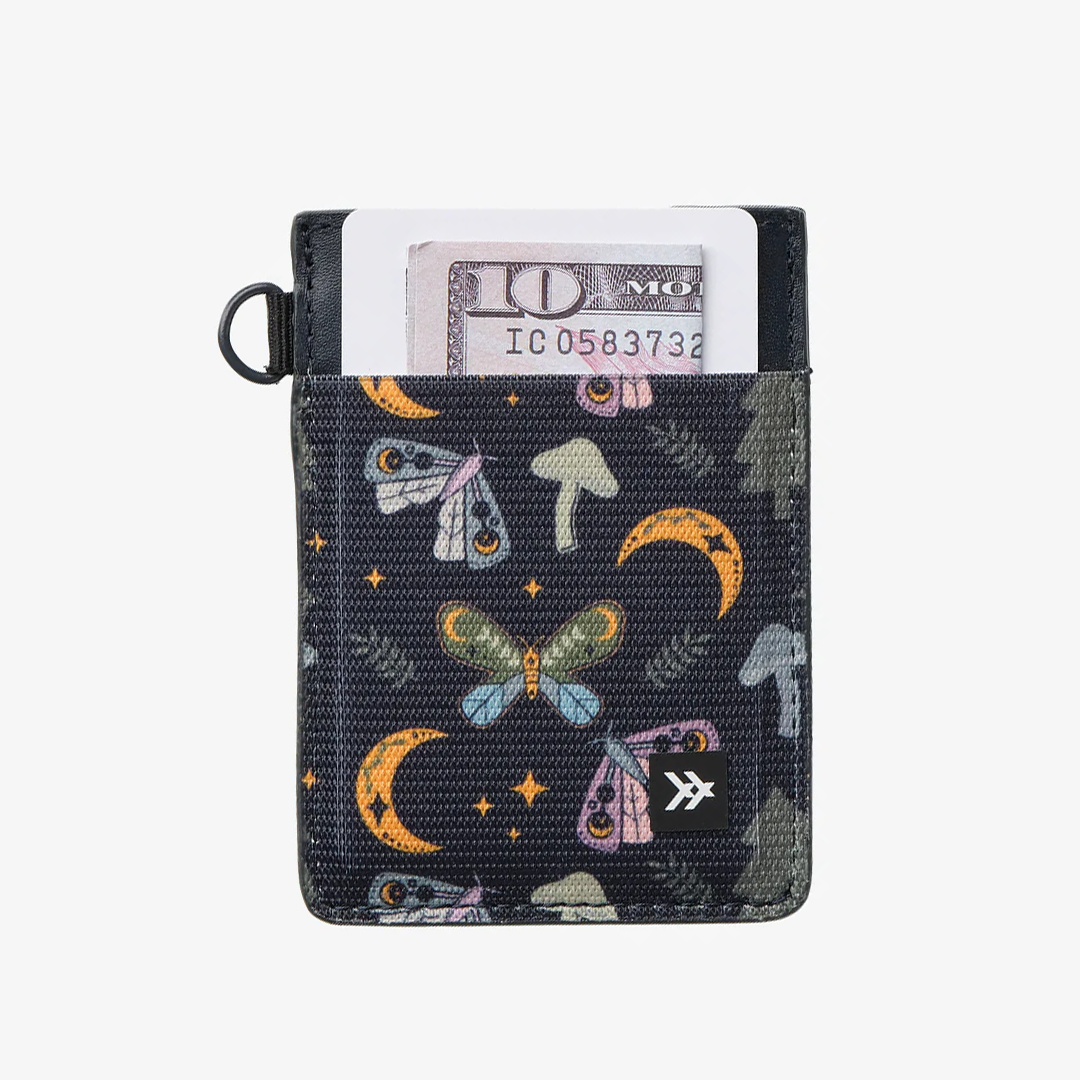 Forest Critters Vertical Leather Wallet