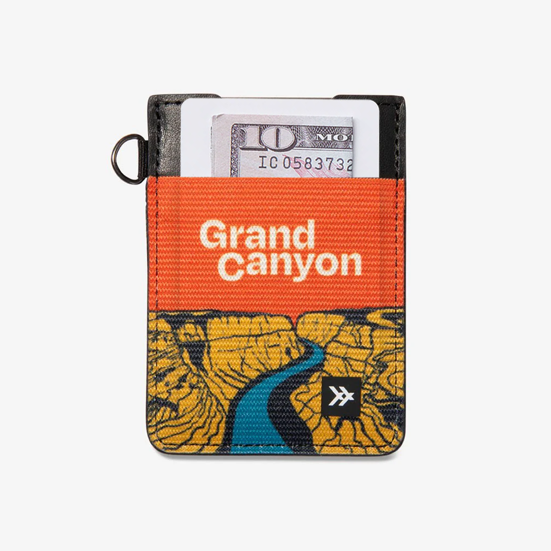 Grand Canyon Vertical Leather Wallet