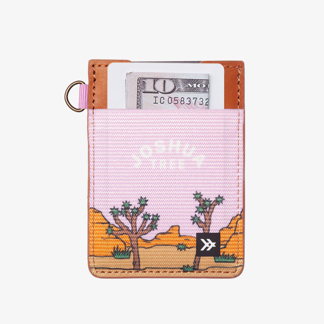 Joshua Tree Vertical Leather Wallet