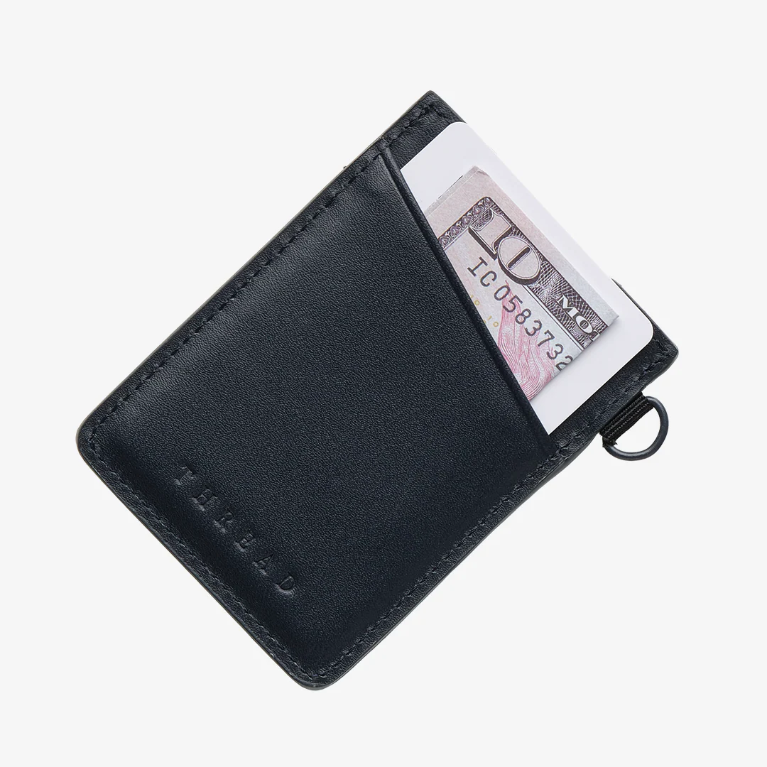 Vertical Leather Wallet - Mercer - Thread®