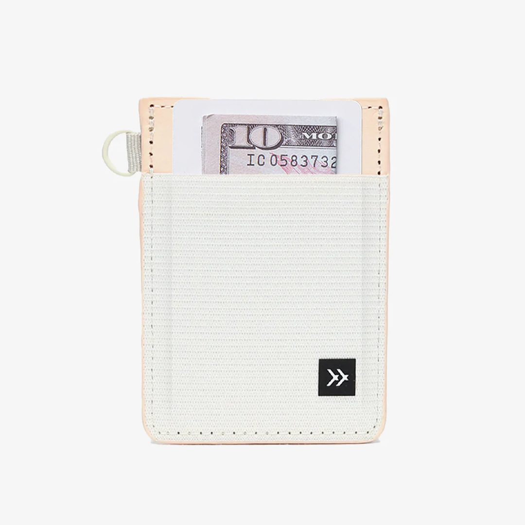 Off White Vertical Leather Wallet