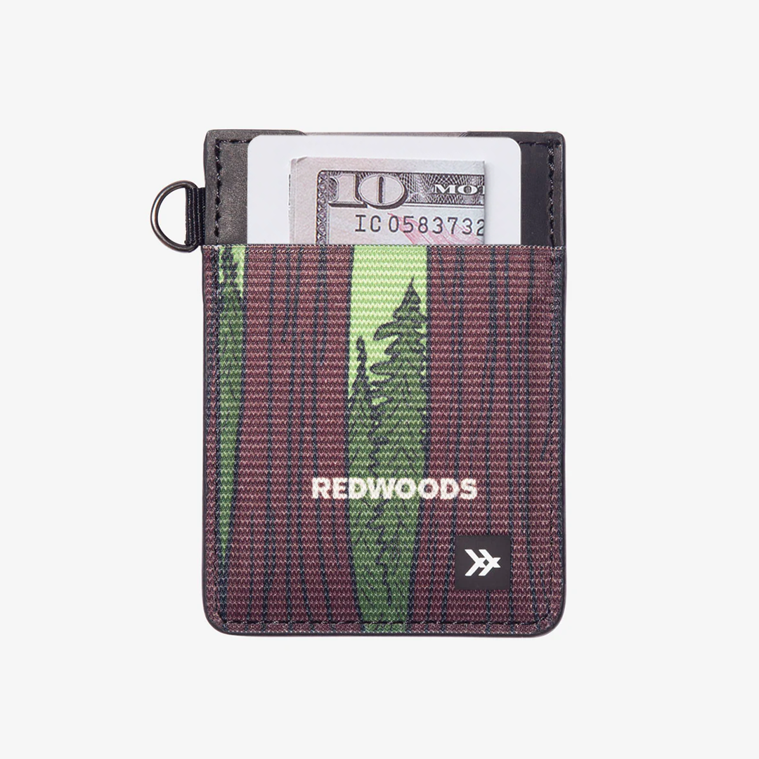 Redwoods Vertical Leather Wallet