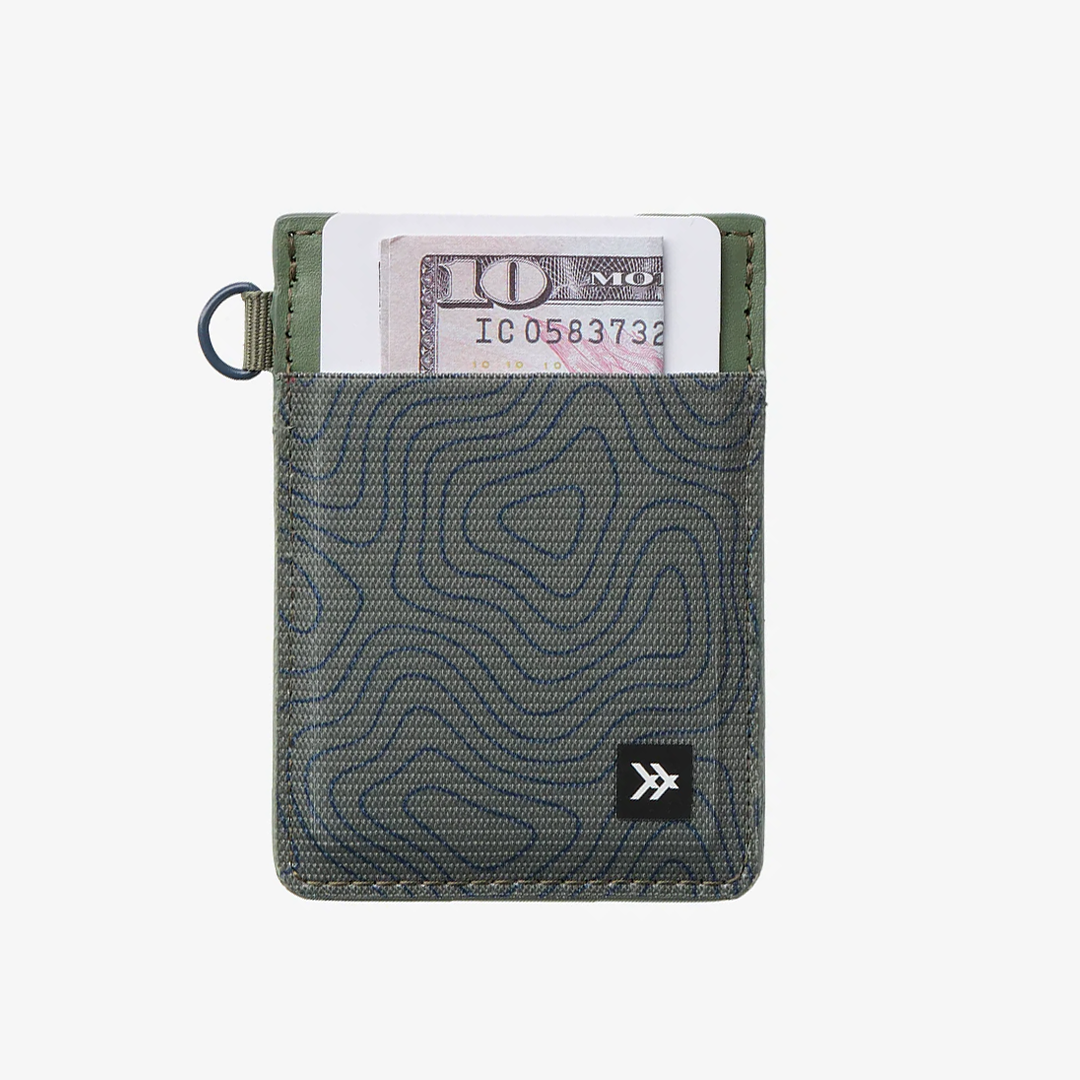 Topo Vertical Leather Wallet