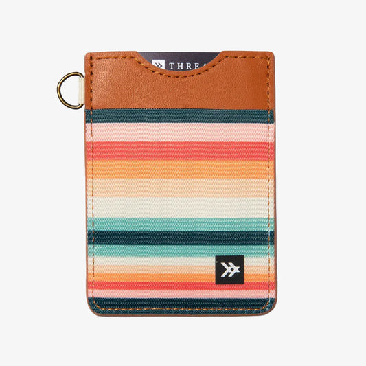 Vertical Leather Wallet - Renae - Thread®