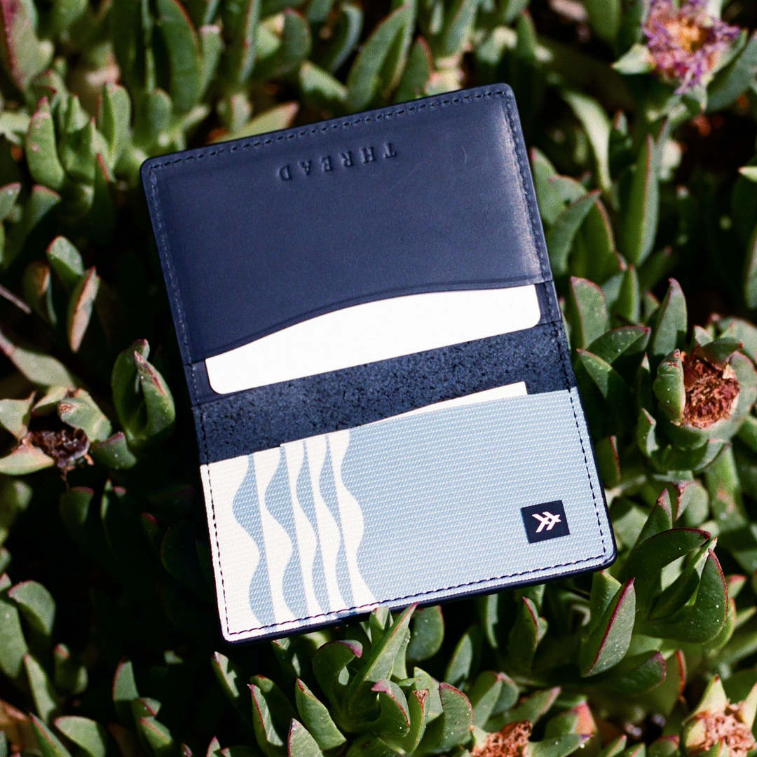 Leather Bifold Wallet - Wavy - Thread®