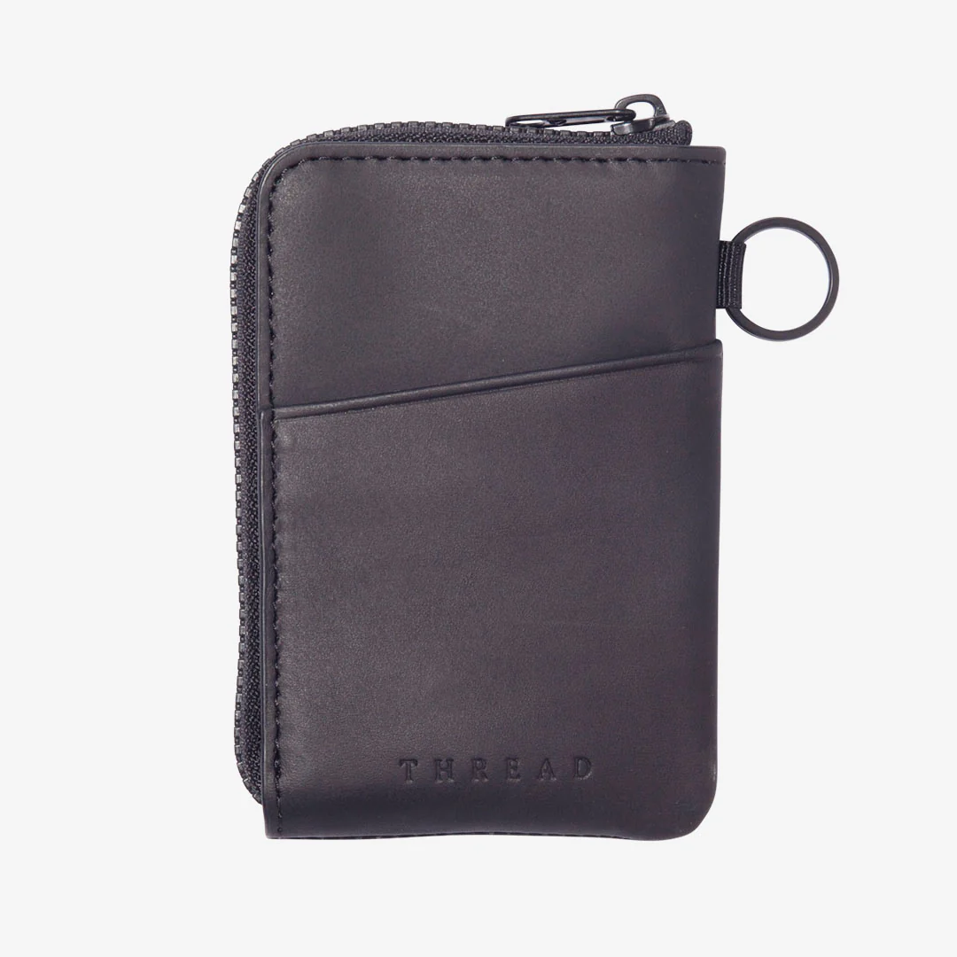 Leather Zip Wallet - Wavy - Thread®