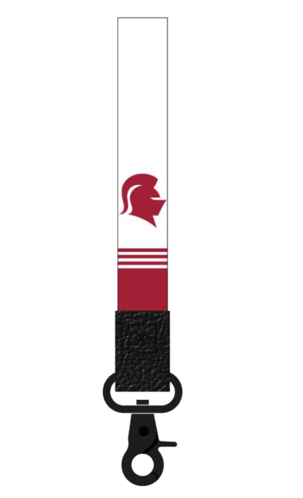 SVU Stripes Wristlet Keychain