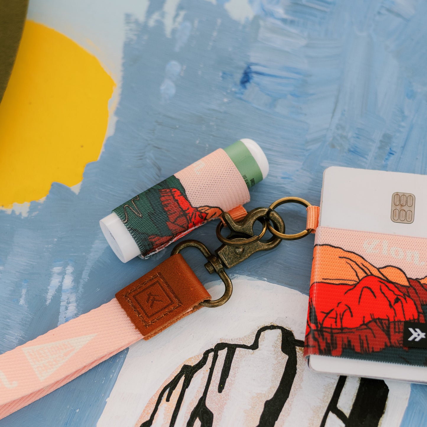 Chapstick Holder Keychain - Zion - Thread®