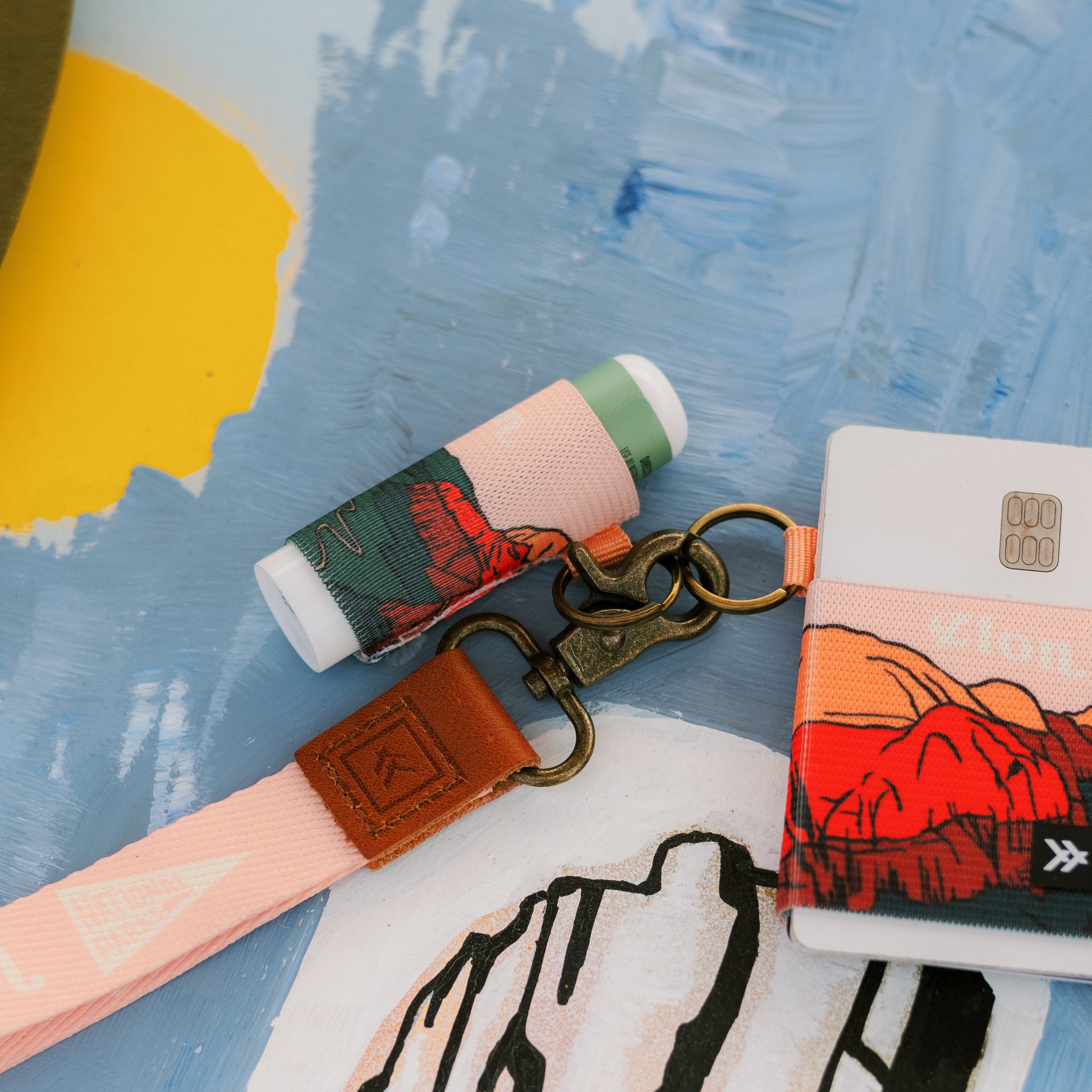 Chapstick Holder Keychain - Zion - Thread®
